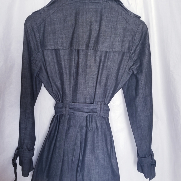 Garcia Fashion Double Breasted Trenchcoat Sz M - Picture 2 of 3